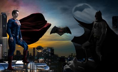 Batman vs superman, 5k, fan made, art