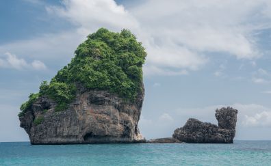 Phi Phi Islands, holiday, Thailand, cliffs