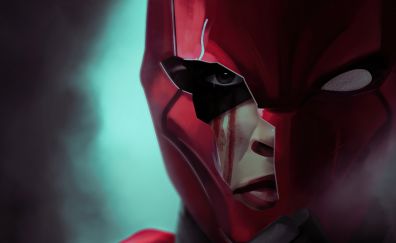 Red hood of titans, 2021 tv show, artwork