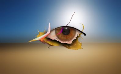 Fantasy eye artwork wallpaper