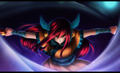 Erza Scarlet, Fairy Tail, fighting mood