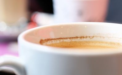 Coffee cup, coffee, close up