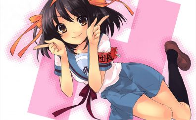 Haruhi Suzumiya, short dress, anime