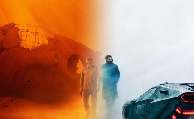 Blade Runner 2049, movie, actors, cars