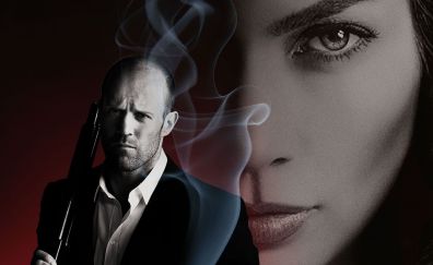 Jason Statham, Jennifer Lopez in Parker movie, poster