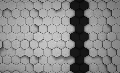 Honeycomb, 3D pattern