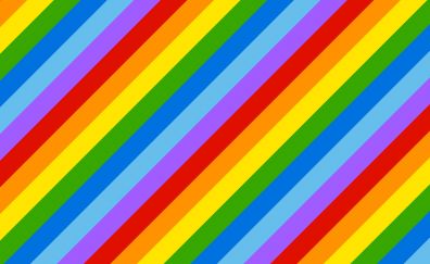 Colorful diagonal stripes