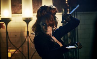 Into the badlands TV show, fight, Emily Beecham