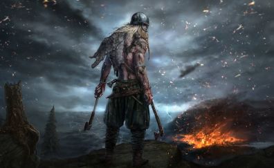 Ancestors: The Humankind Odyssey, game, warrior, 2017, 4k, 5k