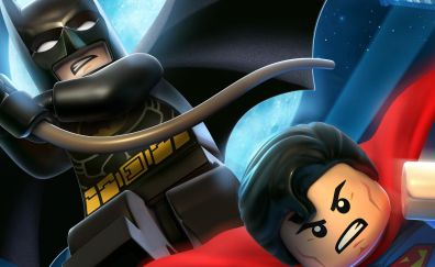 Lego batman and superman