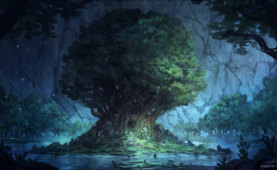 Big tree artwork