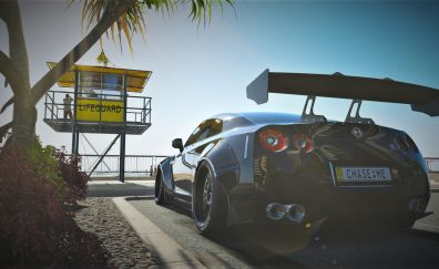 Forza horizon 3, Nissan GT-R, sports car, game