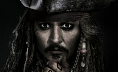 Jack Sparrow, johnny Depp, pirates, movie