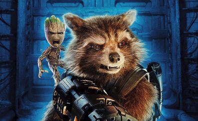 Baby Groot, Guardians of the galaxy vol. 2, movie, rocket raccoon