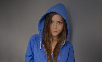 Guerlain Lily C, model, hoodies