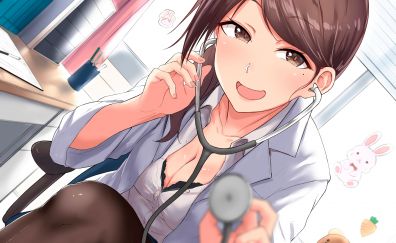 Hot, doctor, anime girl