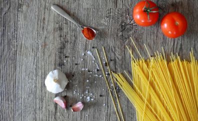 Tomato, spoon, dine, kitchen, food