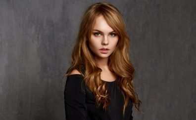 Anastasiya scheglova, long hair, red head, girl model