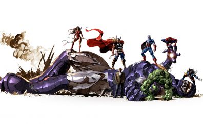 Marvel comics, superheros