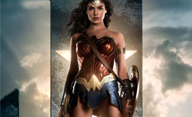 Gal Gadot, actress, Justice League, 2017 movie, wonder woman, superhero