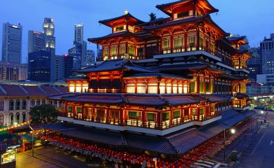 Buddha tooth relic temple, Singapore