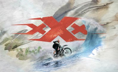 xXx: Return of Xander Cage, movie poster, biker, 4k