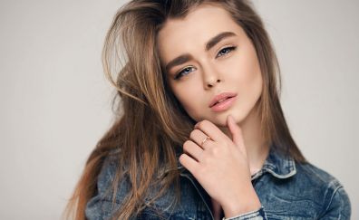 Maria Goriachova, blonde, model