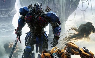 Transformers: The Last Knight, Optimus Prime, Bumblebee