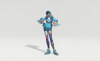 Tracer, minimal, mask, overwatch, video game
