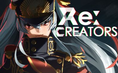 Re:creators, anime girl, face, art