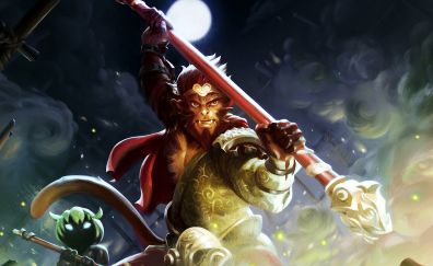 Monkey king, Defense of The Ancients 2, DOTA 2 video game, gaming