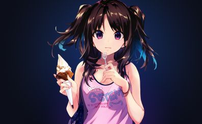 Icecream anime girl