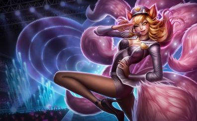 Ahri, hot girl, League of legends video game