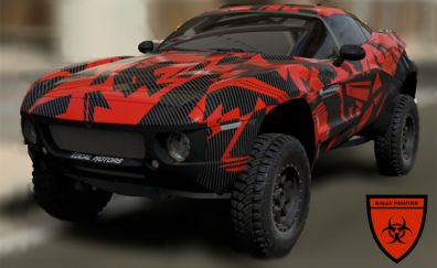 Red & Black Sports car