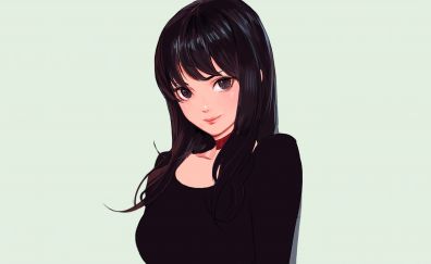 Beautiful anime girl artwork