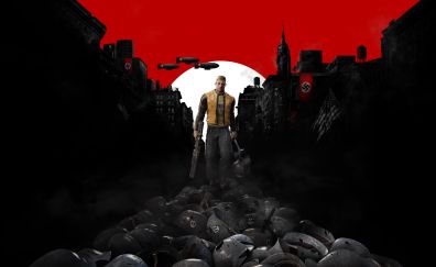 Wolfenstein 2: The New Colossus, video game, walk