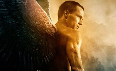 Legion movie, angle, wings, Paul Bettany