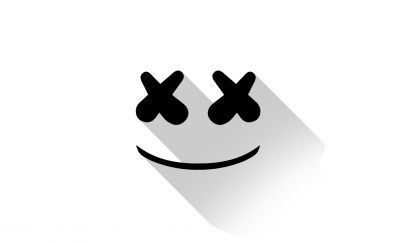 Marshmello dj material design logo minimal