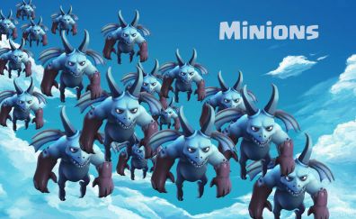 Minions of clash of clans mobile game