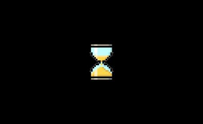 Hourglasses, pixel art