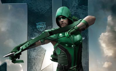 Green Arrow, justice league, fan art