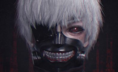 Tokyo Ghoul, Kaneki Ken's face, anime