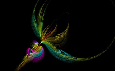 Colorful, fractal, abstract