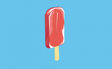 abstract, red ice cream, chill