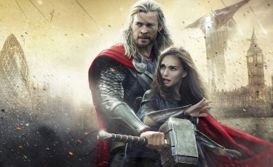 Thor: The Dark World, movie, Chris Hemsworth, Natalie Portman