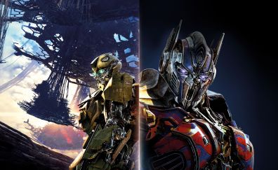 Bumblebee, Optimus prime, Transformers: the last knight, movie, face-off