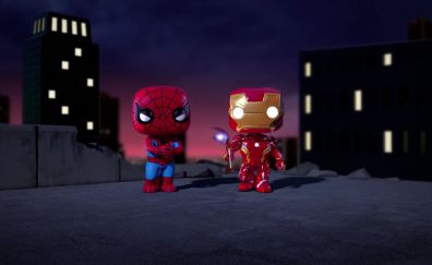 Iron man and spiderman spellbound animated movie