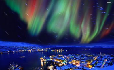 The northern lights of Alaska