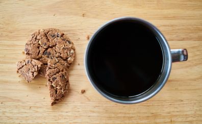 Cookies, coffee cup, cup