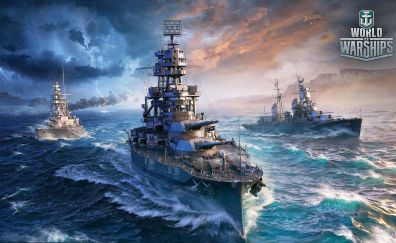 World of Warships, 2017 online game, ships